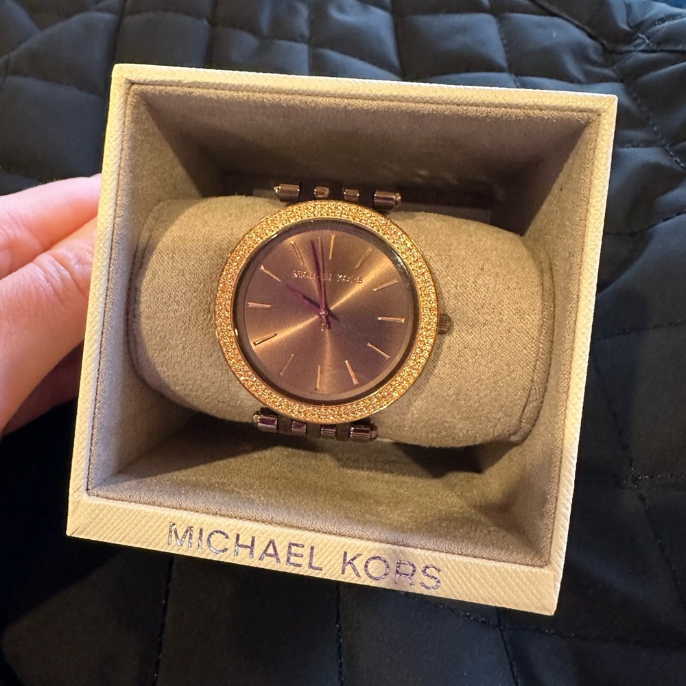 Michael Kors | Darci Quartz Brown Watch MK3416